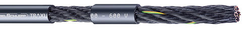 Оптический кабель для передачи данных - CONTROL 400 600 V - TSUBAKI KABELSCHLEPP - изолированный / маслоустойчивый / устойчивый к УФ-лучам