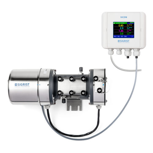 Прибор для измерения концентрации - COLORPLUS 2 - SIGRIST-PHOTOMETER AG - расхода / для воды / DOC