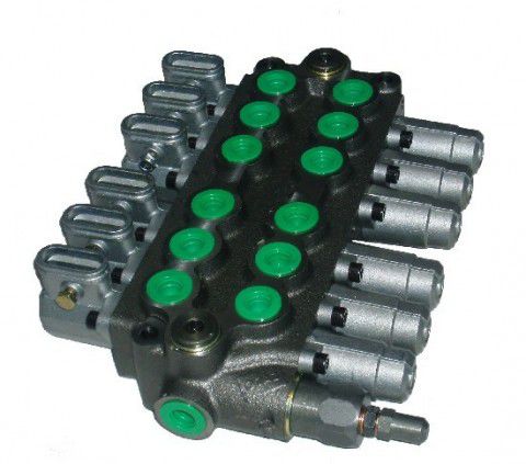 Гидравлический распределитель с выдвижным ящиком - 102  - Roquet Hydraulics S.L. - с рычагом / 3 канала / моноблок