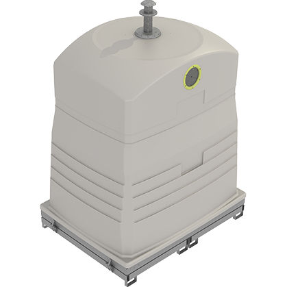 Контейнер для отходов из металла - MULTIPACK MINI - SULO Umwelttechnik GmbH  - из стали / для бумаги / с сортировкой