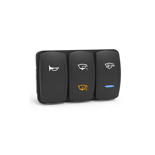 Клавишный переключатель - VM series - Carling Technologies - однополюсный / с защитой / IP68