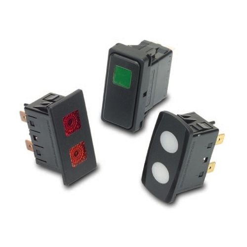 Клавишный переключатель - VP series - Carling Technologies - однополюсный / с подсветкой / LED