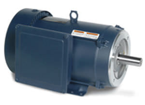 Асинхронный двигатель - 10 hp, 1 740 rpm, TEFC - LEESON Electric - AC / трехфазовый / 220 В