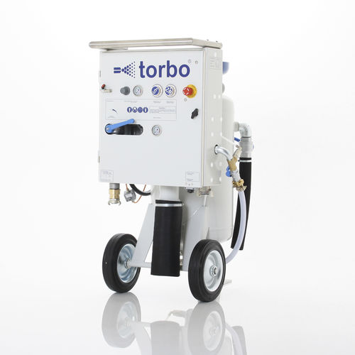 Ручной пескоструйный аппарат - torbo M-L - torbo ENGINEERING KEIZERS GmbH  - под давлением / мобильный