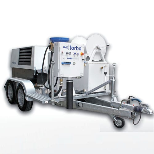 Ручной пескоструйный аппарат - torboCar - torbo ENGINEERING KEIZERS GmbH  - под давлением / мобильный