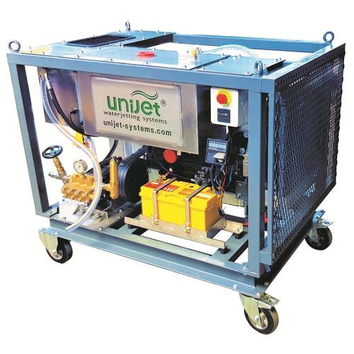 Очиститель высокое давление холодной водой - 500D30 - UNIJET SYSTEMS  - с дизельным двигателем / мобильный / с резервуаром