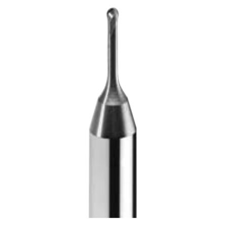 Фрезер со сферическим торцом - POKOLM Frästechnik GmbH & Co. KG - цельный / de acabamento / с цилиндрическим хвостовиком