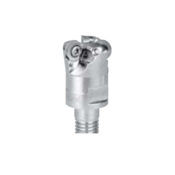 Фрезер два размера - 3 25 200/7 - POKOLM Frästechnik GmbH & Co. KG - с пластинами / для нержавеющей стали / с увеличенным углом наклона лопатки