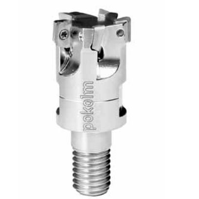Фрезер два размера - SLOTWORX® S - POKOLM Frästechnik GmbH & Co. KG - концевая / с индексируемыми пластинами / эскиза