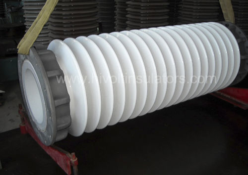 Электрический изолятор из фарфора - C series  - DALIAN HIVOLT POWER SYSTEM CO.,LTD. - для распределительных устройств с изоляцией SF6