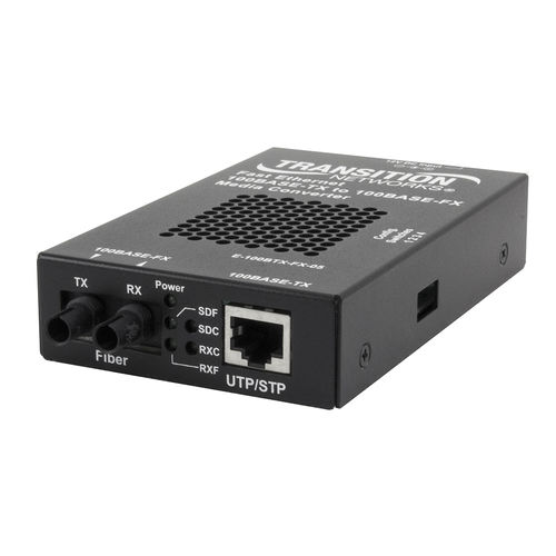 Преобразователь среда - E-100BTX-FX-05 Series - Nom du compte Lantronix - Ethernet