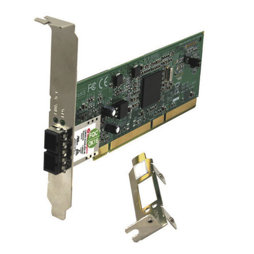 Сетевая плата Gigabit Ethernet - N-GxX-xC-03 - Nom du compte Lantronix - для оптоволокна