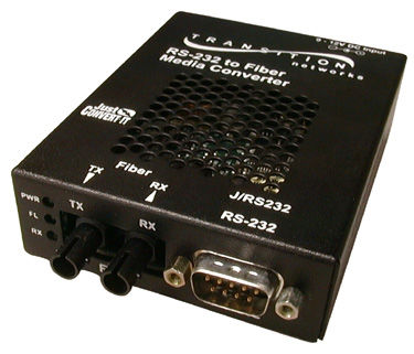 Преобразователь среда - J/RS232-xF-01(xx) - Nom du compte Lantronix - последовательный / оптического волокна