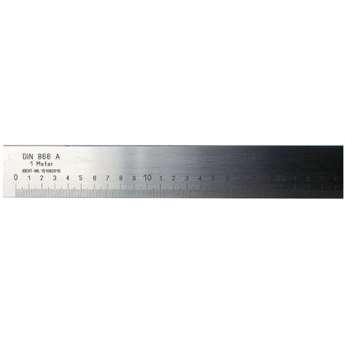 Измерительная линейка из стали - 80-451-10 series - Bowers Group - с квадратным углом
