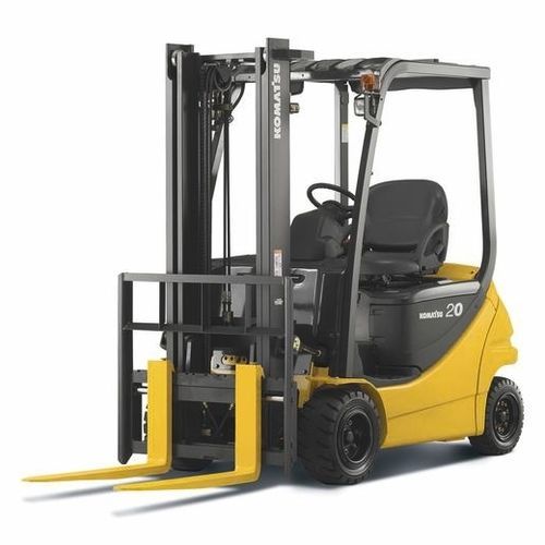 Электрический вилочный погрузчик - AE50 - KOMATSU FORKLIFT - с местом для сидения водителя / 4-колесный / высокоэффективный