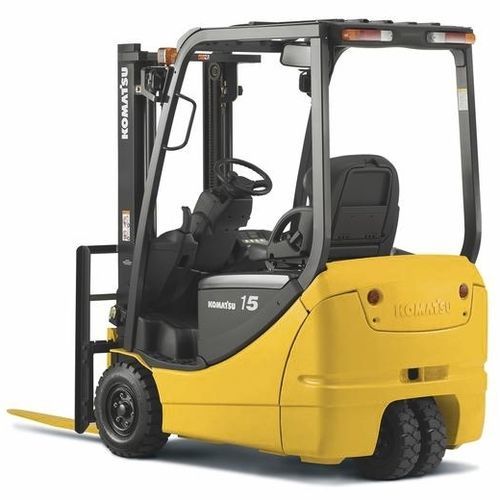 Электрический вилочный погрузчик - AM50 - KOMATSU FORKLIFT - с местом для сидения водителя / 3-колесный / высокоэффективный