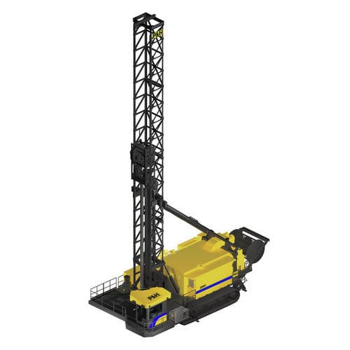 Буровая установка для взрывных скважин - 320XPC - KOMATSU FORKLIFT - гусеничная / поворотная / электрическая