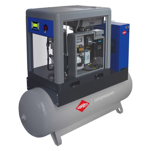 Винтовой компрессор - APS X 7.5 Combi - AIRPRESS - воздушный / электрический / стационарный