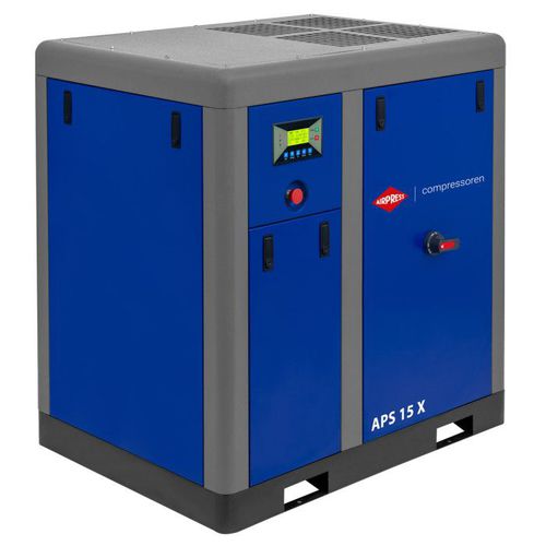 Винтовой компрессор - APS X 15  - AIRPRESS - воздушный / электрический / стационарный