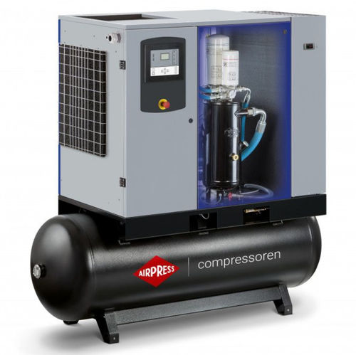 Винтовой компрессор - EcoPower 25D Combi - AIRPRESS - воздушный / электрический / стационарный