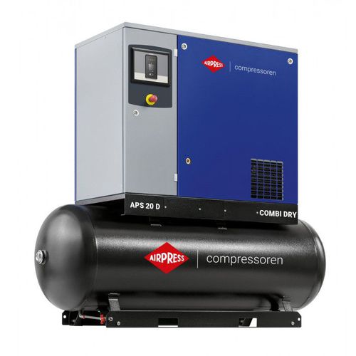 Винтовой компрессор - APS 20D Combi - AIRPRESS - воздушный / AC / стационарный