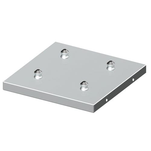 Фиксирующая пластина алюминий - 6204P-S4 - ANDREAS MAIER GmbH & Co. KG (AMF)