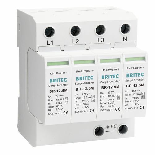 Молниеотвод тип 1 - BR-12.5M 4P series - Britec Electric Co., Ltd - тип 2 / класс I / класс II
