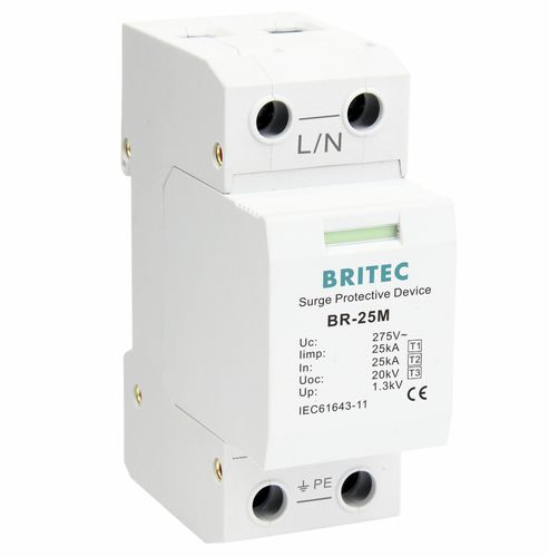 Однополюсный молниеотвод - BR-25M 1P series - Britec Electric Co., Ltd - тип 1 / тип 2 / тип 3
