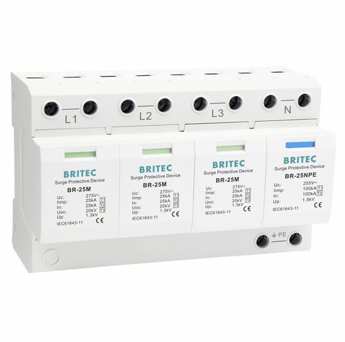 Молниеотвод тип 1 - BR-25M 3+1 series - Britec Electric Co., Ltd - тип 2 / тип 3 / класс I