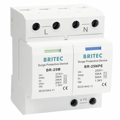 Молниеотвод тип 1 - BR-25M 1+1 series - Britec Electric Co., Ltd - тип 2 / тип 3 / класс I
