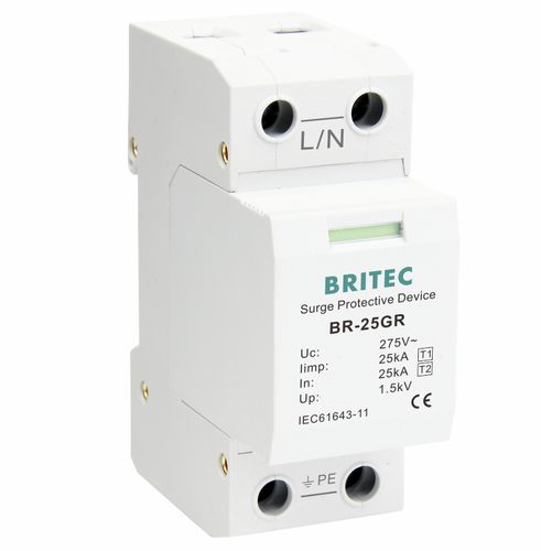 Молниеотвод тип 1 - BR-25GR 1P series - Britec Electric Co., Ltd - тип 2 / класс I / класс II