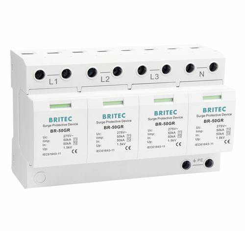 Молниеотвод тип 1 - BR-50GR 4P series - Britec Electric Co., Ltd - тип 2 / класс I / класс II
