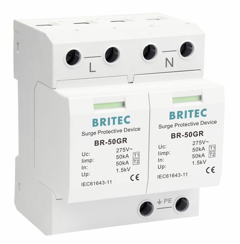 Молниеотвод тип 1 - BR-50GR 2P series - Britec Electric Co., Ltd - тип 2 / класс I / класс II
