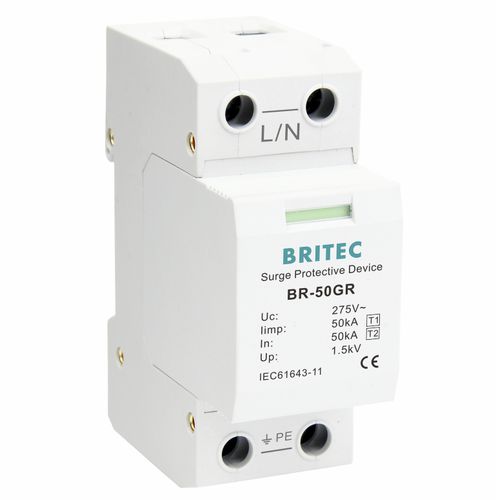 Молниеотвод тип 1 - BR-50GR 1P series - Britec Electric Co., Ltd - тип 2 / класс I / класс II