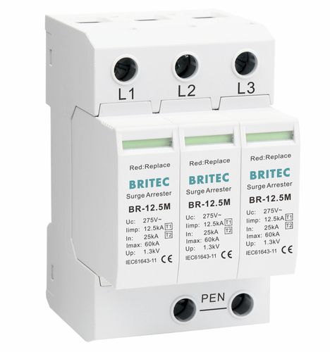 Молниеотвод тип 1 - BR-12.5M 3P series - Britec Electric Co., Ltd - тип 2 / класс I / класс II