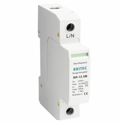 Молниеотвод тип 1 - BR-12.5M 1P series - Britec Electric Co., Ltd - тип 2 / класс I / класс II