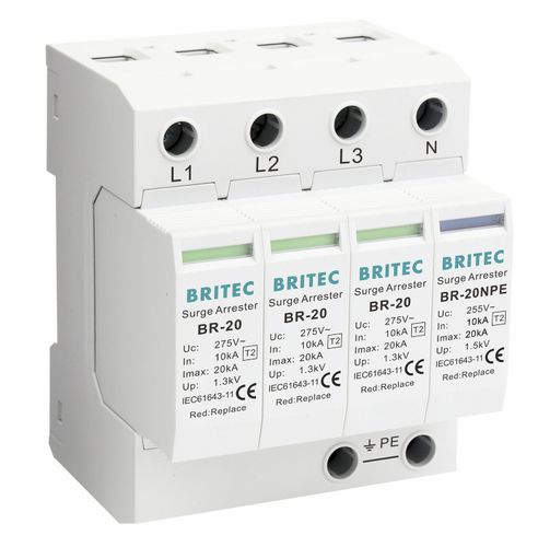 Молниеотвод тип 2 - BR-20 3+1 series - Britec Electric Co., Ltd - класс II / для электроустановки / телесигнализации