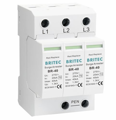 Молниеотвод тип 2 - BR-40 3P series - Britec Electric Co., Ltd - класс II / для электроустановки / телесигнализации