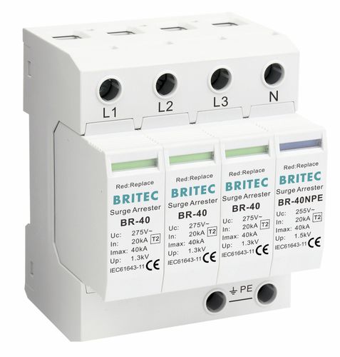 Молниеотвод тип 2 - BR-40 3+1 series - Britec Electric Co., Ltd - класс II / для электроустановки / телесигнализации