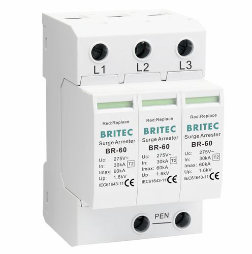 Молниеотвод тип 2 - BR-60 3P series - Britec Electric Co., Ltd - класс II / для электроустановки / телесигнализации