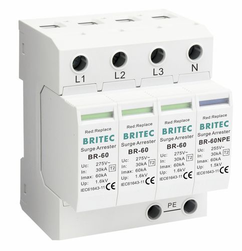 Молниеотвод тип 2 - BR-60 3+1 series - Britec Electric Co., Ltd - класс II / для электроустановки / телесигнализации