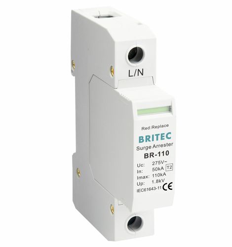 Молниеотвод тип 2 - BR-110 1P series - Britec Electric Co., Ltd - класс II / телесигнализации / для электроустановки