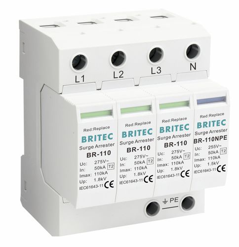 Молниеотвод тип 2 - BR-110 3+1 series - Britec Electric Co., Ltd - класс II / для электроустановки / телесигнализации