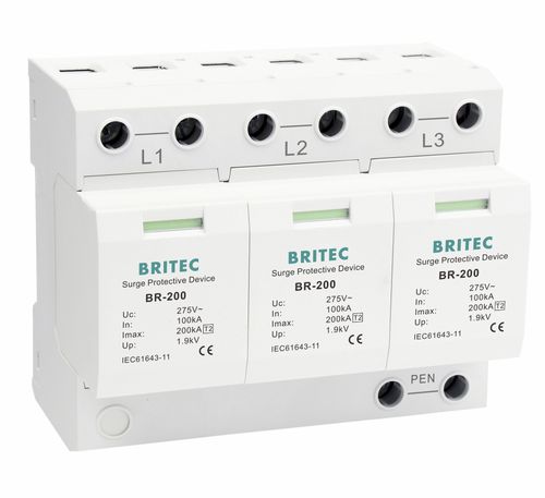 Молниеотвод тип 2 - BR-200 3P series - Britec Electric Co., Ltd - класс II / для электроустановки / телесигнализации