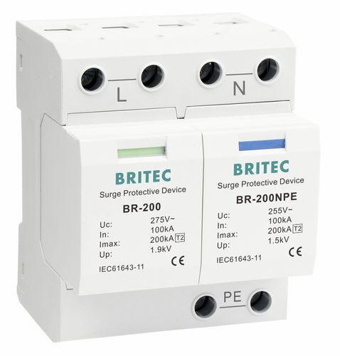 Молниеотвод тип 2 - BR-200 1+1 series - Britec Electric Co., Ltd - класс II / телесигнализации / внешний