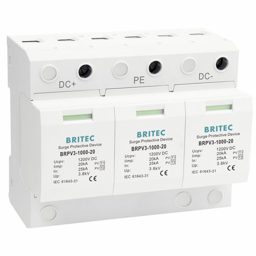 Молниеотвод тип 1 - BRPV3-1000-20 - Britec Electric Co., Ltd - тип 2 / класс I / класс II