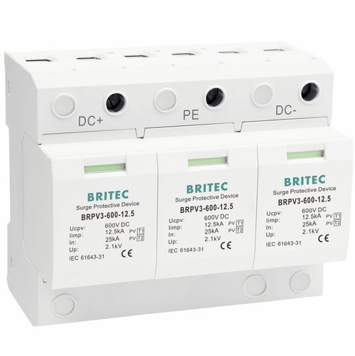 Молниеотвод тип 1 - BRPV3-600-12.5 - Britec Electric Co., Ltd - тип 2 / класс I / класс II