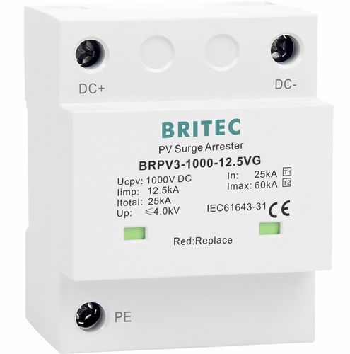Молниеотвод тип 1 - BRPV3-1000-12.5VG - Britec Electric Co., Ltd - тип 2 / класс I / класс II