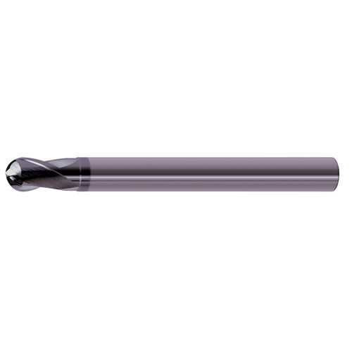 Фрезер концевая - TURBO-CARB - KYOCERA SGS Precision Tools - с угловым радиусом / со сферическим торцом / цельный