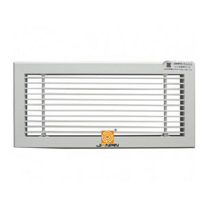 Вентиляционная решетка из алюминия - LBG0-B5 - Jianpin Air Conditioning Co.,Ltd - прямоугольная